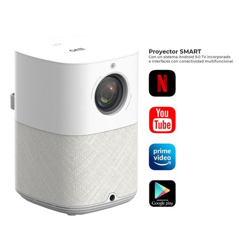 Proyector Infinity Smart Full Hd+ Telón 60 Pulgadas Levo-3