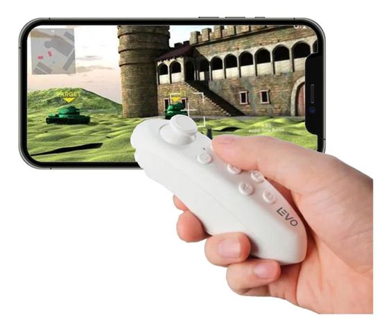 Vr Box + Control Lente De Realidad Virtual-5