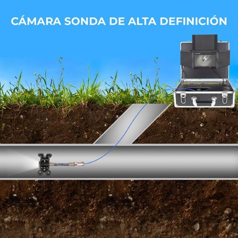 Cámara de Inspección Baroscopio con Sonda 20 Mts H6-4