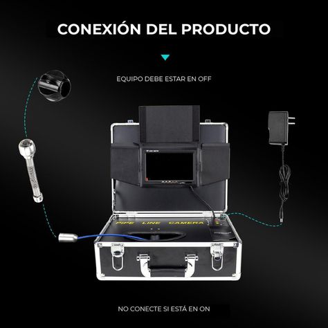 Cámara de Inspección Baroscopio con Sonda 20 Mts H6-6