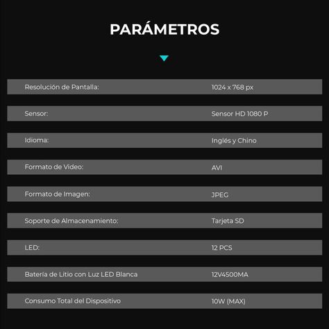 Cámara de Inspección Baroscopio con Sonda 20 Mts H6-7
