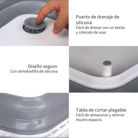 Tabla De Corte Plegable 3 En 1 Simplit-3