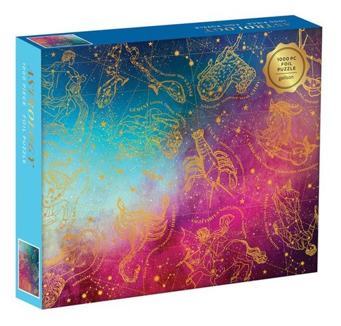 Puzzle 1000pcs Astrologia Con Aluminio Mudpuppy-0