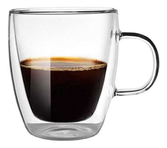 Taza de Vidrio Doble Pared 350 ml Simplit-2
