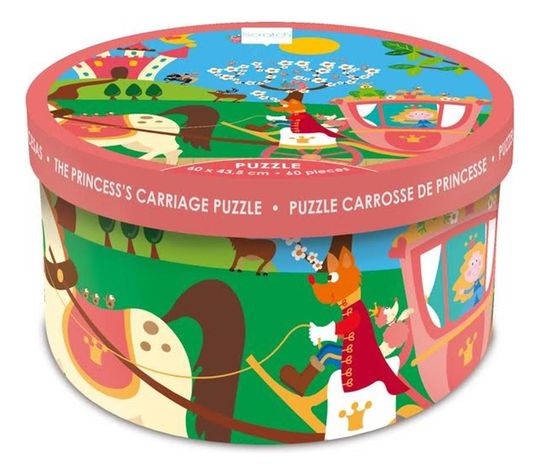 Puzzle 60Pcs Princesa Scratch Europe-1