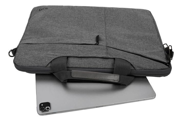 Mochila con Puerto USB 15" + Funda Notebook Gris 15,6" LEVO-6