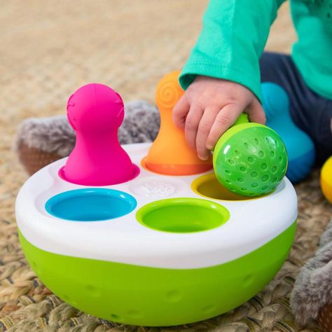 Spinnypins Palitroques Encaje Con Sonido FatBrain Toys-7