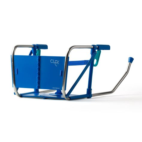 Silla De Comer Plegable Niño Azul Clak-0