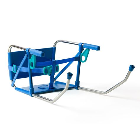 Silla De Comer Plegable Niño Azul Clak-4