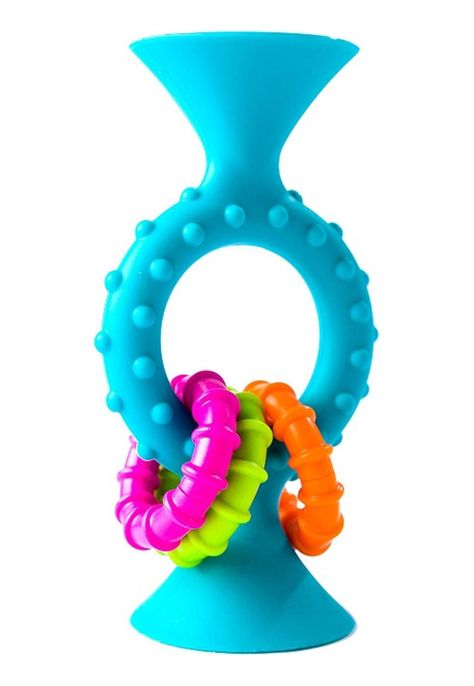 Pipsquigz Loops Celeste Mordedores Sensoriales FatBrain Toys-0