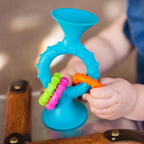 Pipsquigz Loops Celeste Mordedores Sensoriales FatBrain Toys-6
