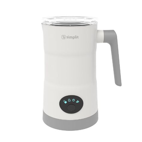 Pack Cafetera Francesa + Espumador 4 En 1 Blanco Simplit-1