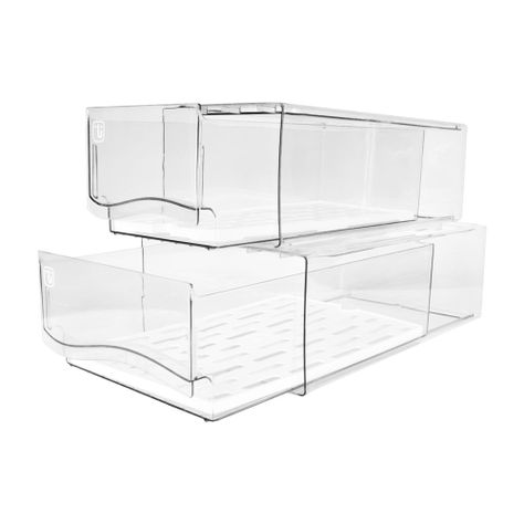 Pack Organizador Refrigerador Drenaje S + L Simplit-1