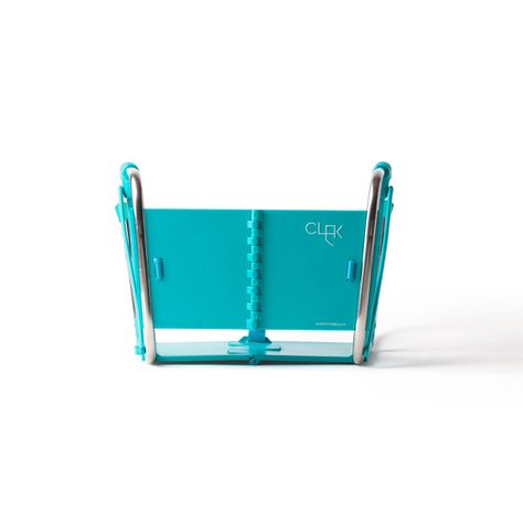 Silla De Comer Plegable Niño Turquesa Clak-3