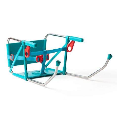 Silla De Comer Plegable Niño Turquesa Clak-4