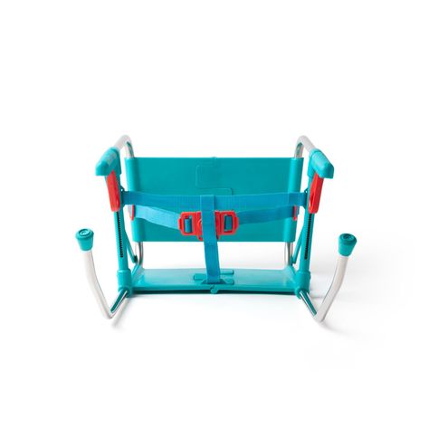 Silla De Comer Plegable Niño Turquesa Clak-5