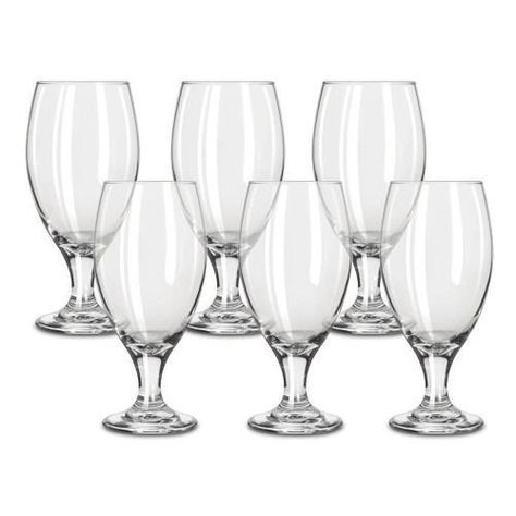 Set 6 Copas Cervecera Belgian Vidrio 436 Ml Libbey-1