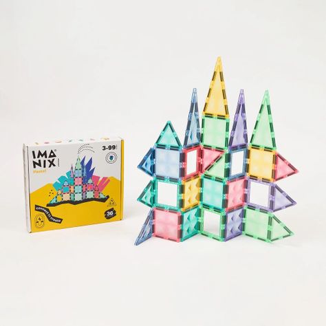 Imanix Pastel Juego de Construcción 36 Piezas-0