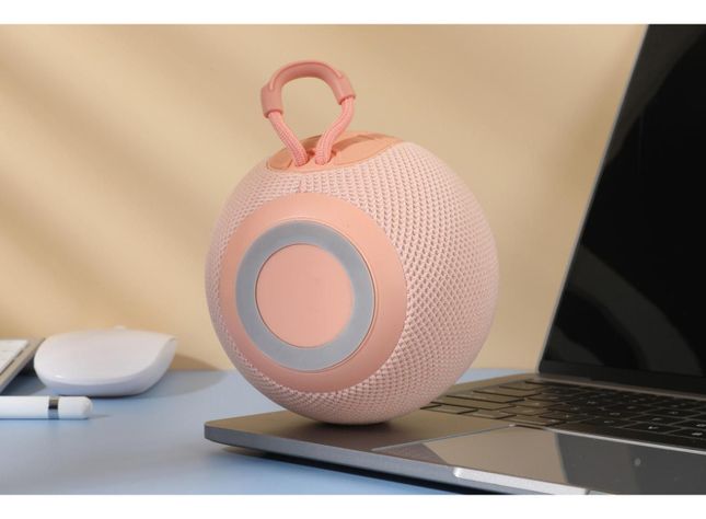 Parlante Portátil Bluetooth Lhotse Bounce Pink-2