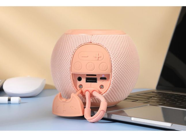 Parlante Portátil Bluetooth Lhotse Bounce Pink-3