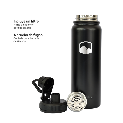 Pack Bolso Impermeable 30LT Negro + Botella Coihue Lhotse-5