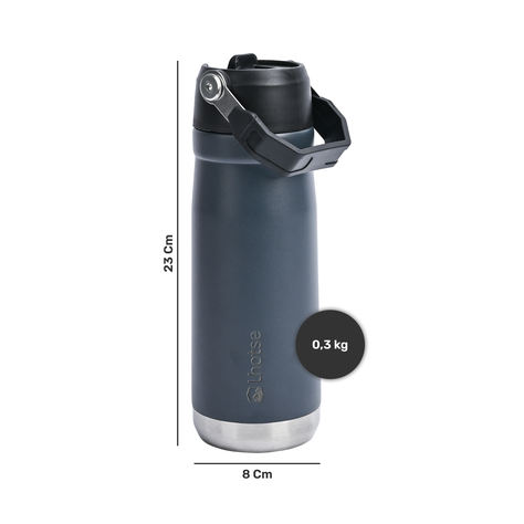 Botella Térmica Insulada Lhotse Adventure 650ml Black-4