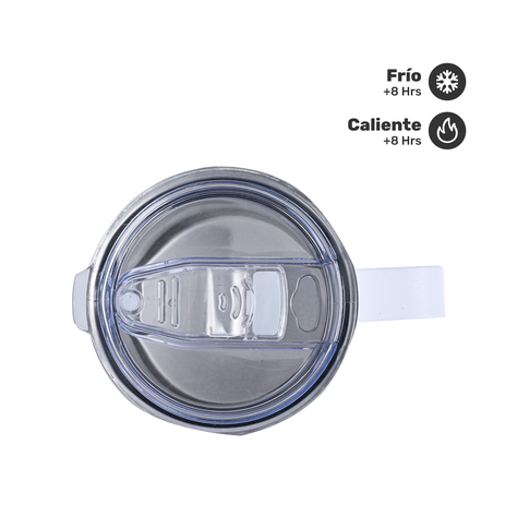 Taza Térmica Insulada Camping 350ml White-2