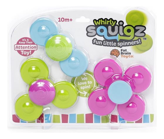 Whirly Squigz, Spinners Para Bebes Y Niños FatBrain Toys-3