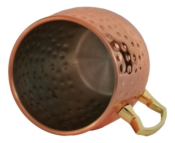 Set 4 Vasos Moscow Mule Mug Cobre + Bombillas Simplit-4