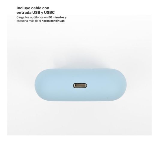 Pack Smartwatch Lhotse Vibe 05 Cream + Audífonos Celeste-6