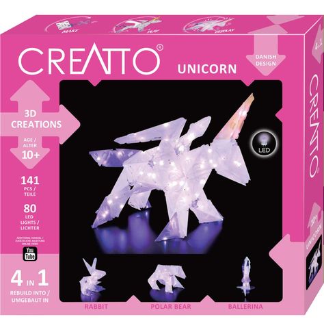 Rompecabezas Con Iluminacion 3D Grande Unicornio Creatto-7