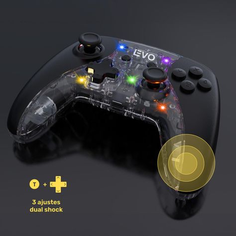 Control Joystick Pro Compatible Nintendo Switch Levo Negro-6