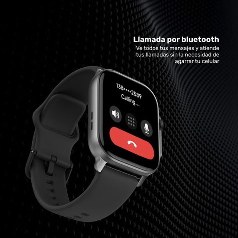 Reloj Smartwatch Lhotse Connect S03 42mm Black-5