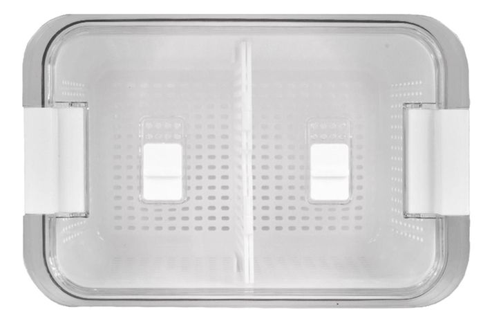 Organizador Refrigerador con Cesta Grande Simplit-5