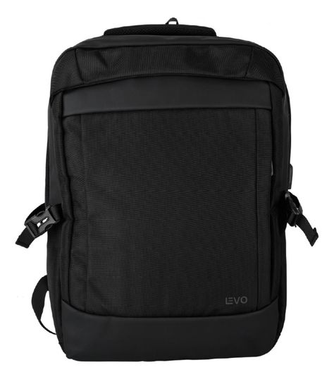 Mochila de viaje Notebook WOLF Negra 15,6" LEVO-0