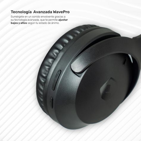 Audifonos Bluetooth Inalambricos Over Ear WavePro-1