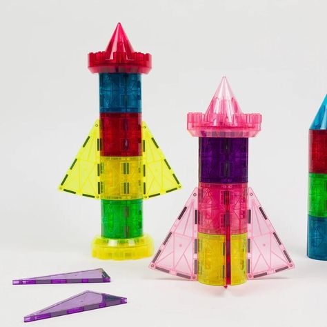 Imanix Rocket Castle 64 Piezas Mágneticas-2