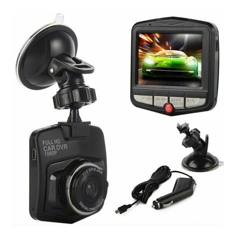 Cámara Camtek Dvr Hd 1080P Autos Gt300 Nocturna Negra-6