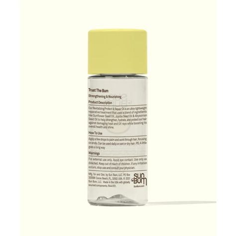 Aceite Revitalizante Protector y Reparar de Cabello Sum Bum-1
