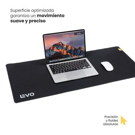 Mousepad BattleMat XXL Negro Levo-3