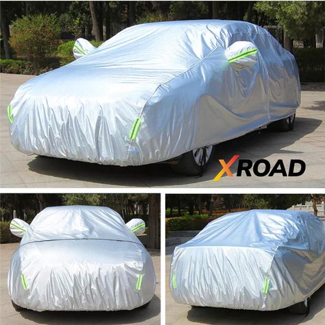 Carpa Funda Cubre Auto Impermeable Premium con Felpa Xroad-1