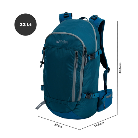 Mochila Deportiva Outdoor Trekking Himalaya 22Lt Lhotse Blue-2