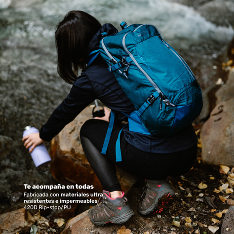 Mochila Deportiva Outdoor Trekking Himalaya 22Lt Lhotse Blue-5