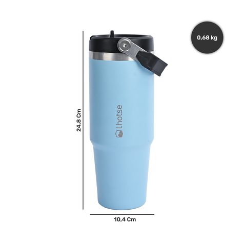 Botella Térmica Insulada Lhotse Travel Mug 900ml Blue-4