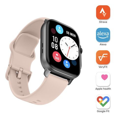 Reloj Smartwatch Lhotse Connect S03 42mm Pink-3