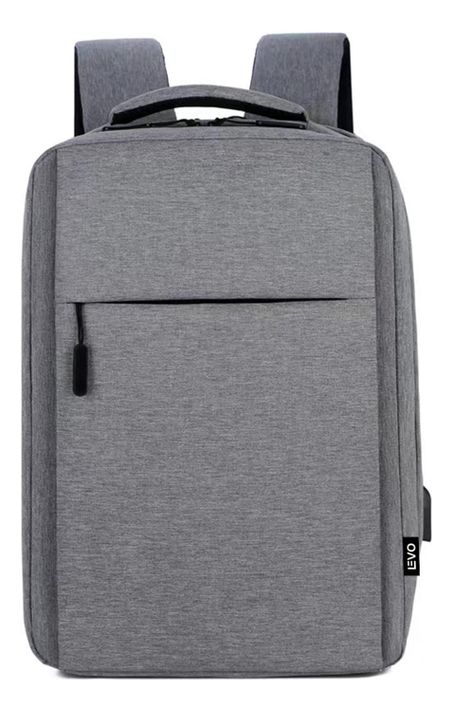 Mochila con Puerto USB 15" + Funda Notebook Negro 15,6" LEVO-1