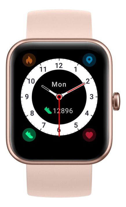 Reloj Smartwatch Lhotse Live 206 42mm Pink-0