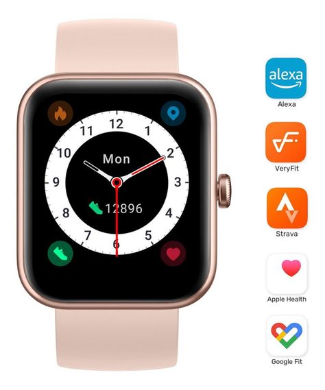 Reloj Smartwatch Lhotse Live 206 42mm Pink-1