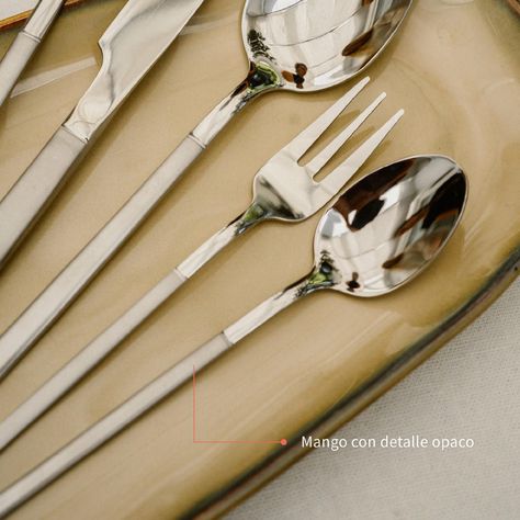 Set de Cuchillería 30 pcs Cubiertos Acero Inoxidable Puglia-3