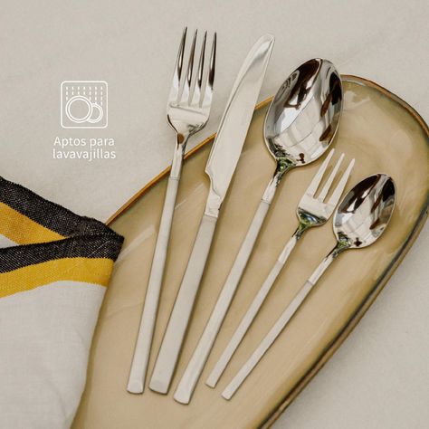 Set de Cuchillería 30 pcs Cubiertos Acero Inoxidable Puglia-5